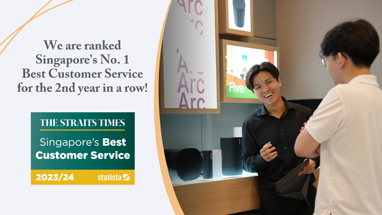#1 Best Customer Service in Singapore… YES AGAIN!