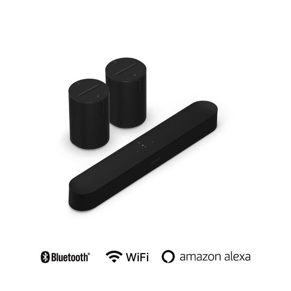 Sonos 5.0.2 Sonos Surround Set with Beam and Era 100 Pair 