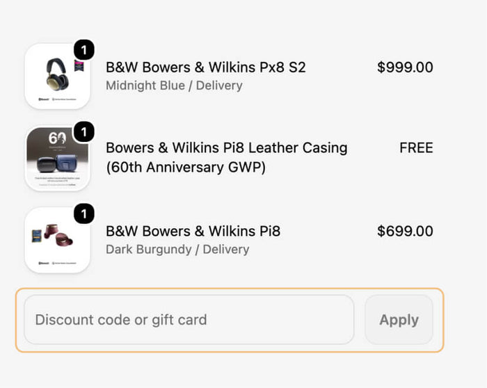 4. Use your code online or in our stores