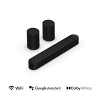 5.0.2 Sonos Surround Set with Beam (Gen 2) and Era 100 Pair