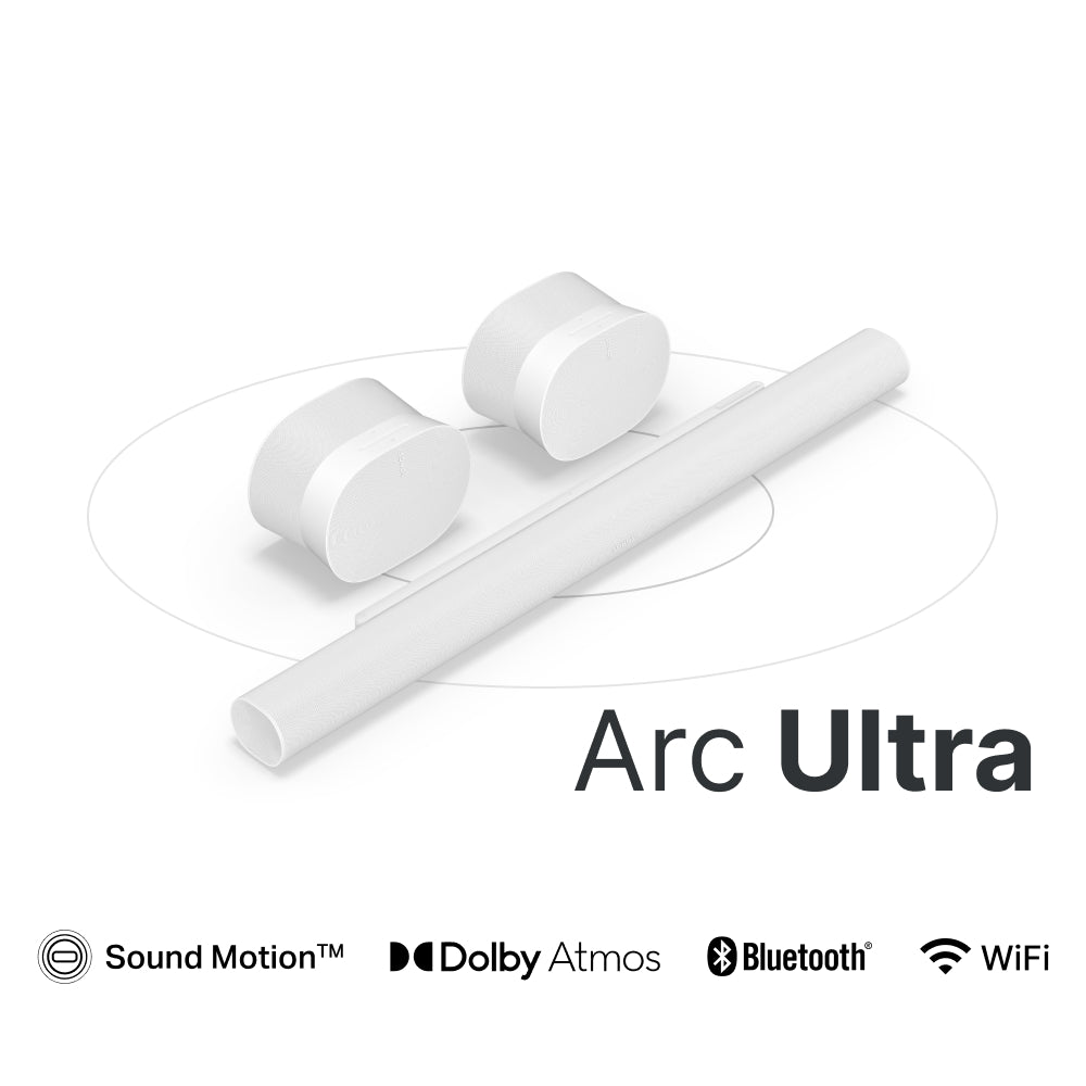 9.1.4 Sonos Surround Set with Arc Ultra and Era 300 Pair