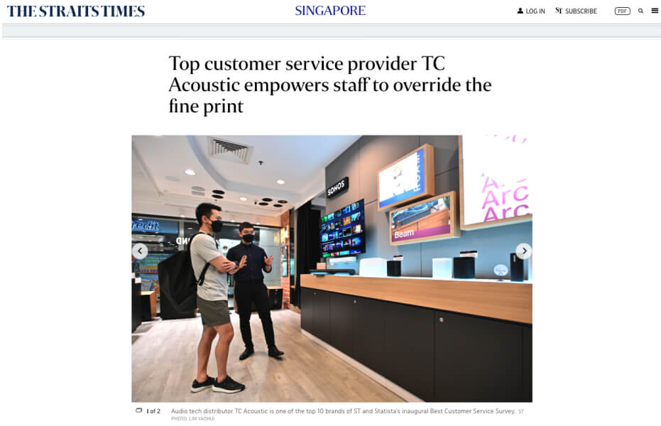 Singapore’s Best Customer Service Award 2022/2023