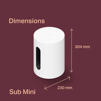 Sonos Sonos 5.1 Surround Set with Beam, Sub Mini and Era 100 pair 